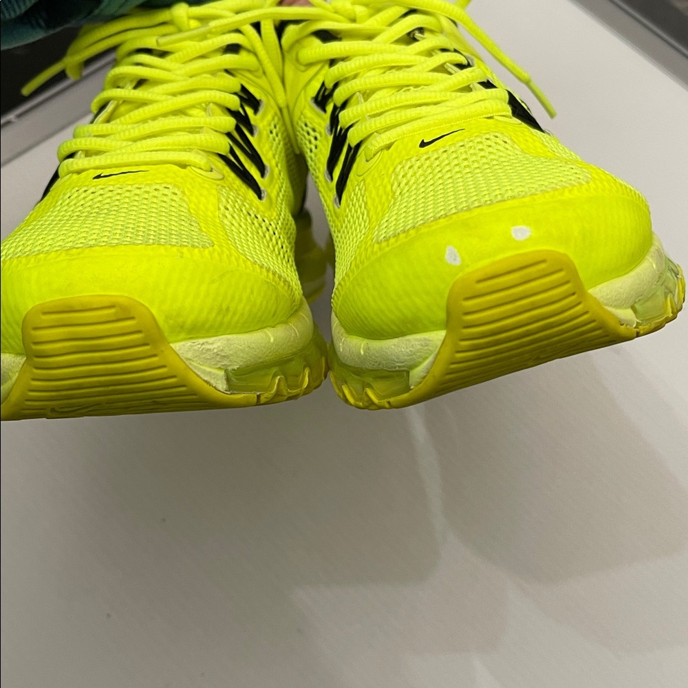NIKE AIR MAX 2012 VOLT NEON SNEAKERS MENS SIZE 11.5 - Picture 10 of 14